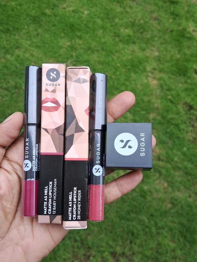 Sugar Matte As Hell Crayon Pack Of 2