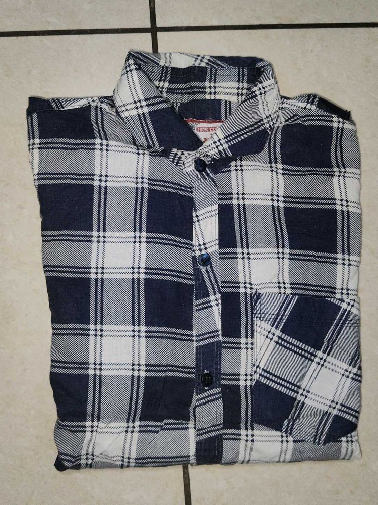 Checked Flannel Shirt