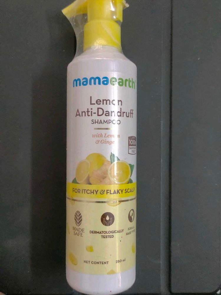 Mamearth Lemon Anti Dandruff Shampoo