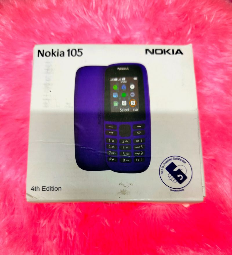 New Nokia 105 Dual Sim Keypad Mobile Phone