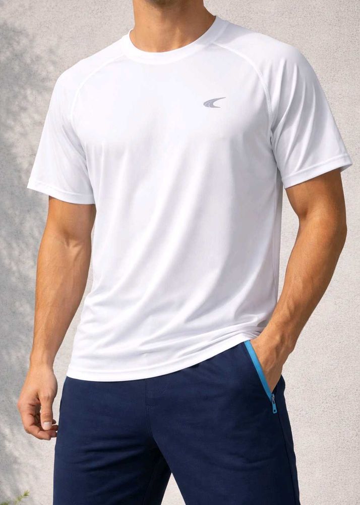 White Active T-Shirt