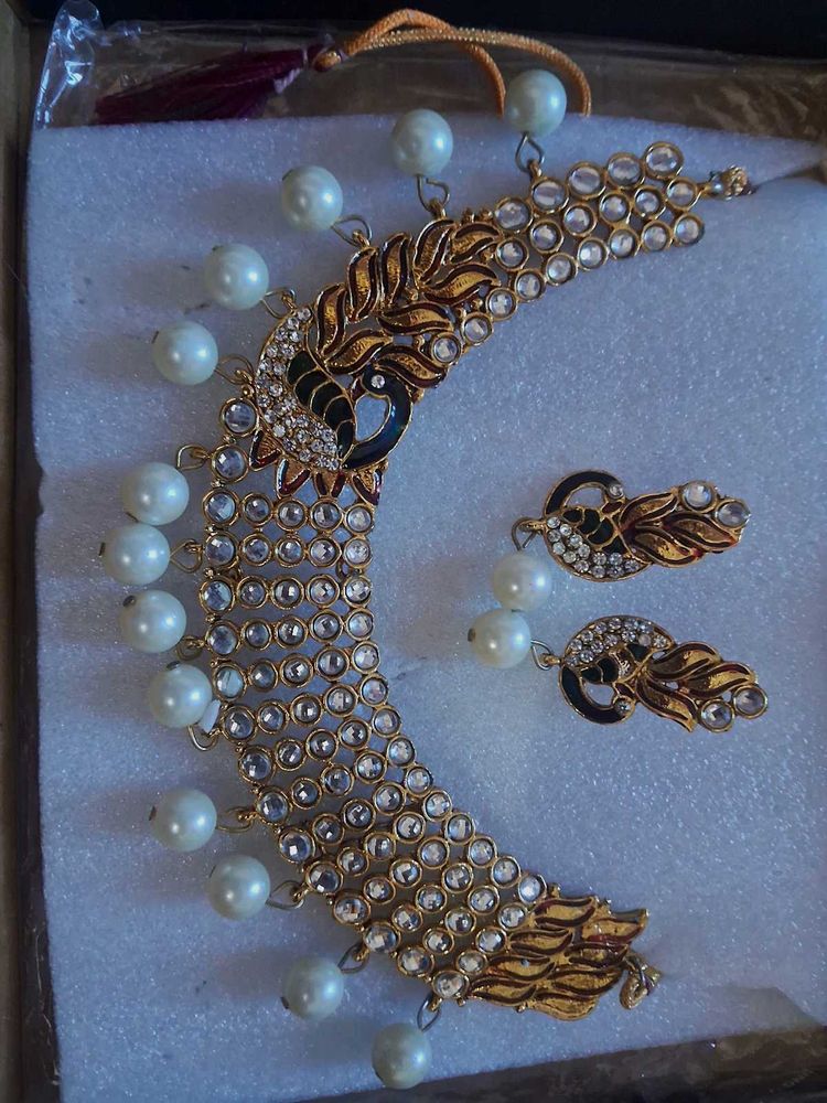Elegant Peacock Jewelry Set