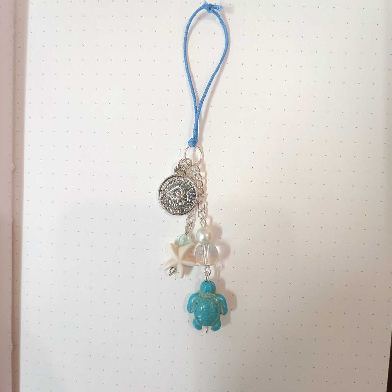 Ocean phone charm