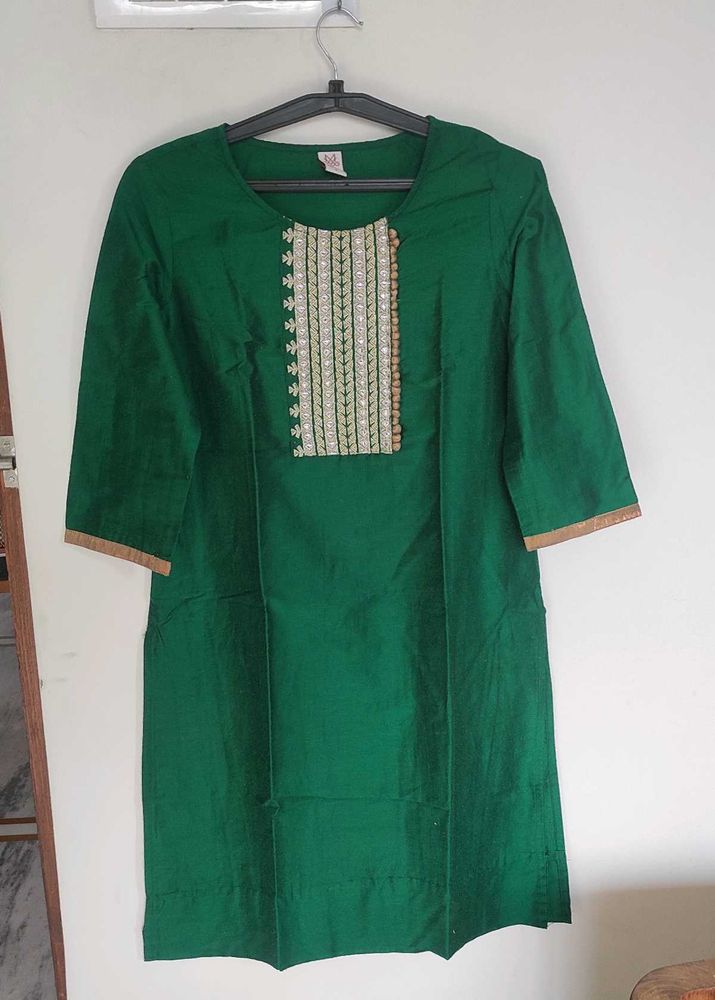 Green Kurta