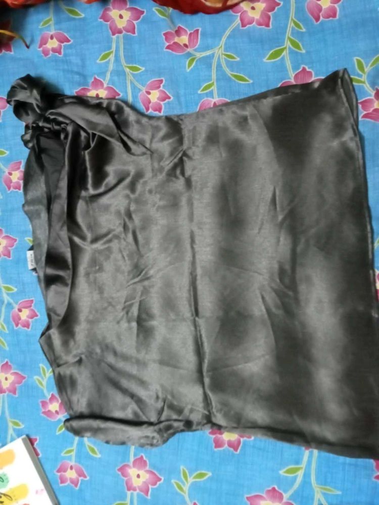 Silky one hand off shoulder top