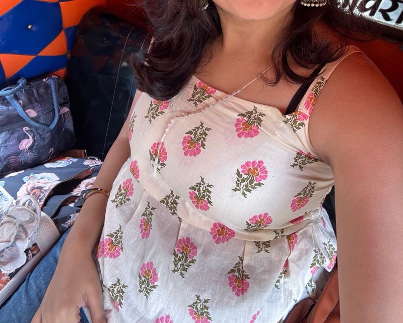 Floral Print Kurti