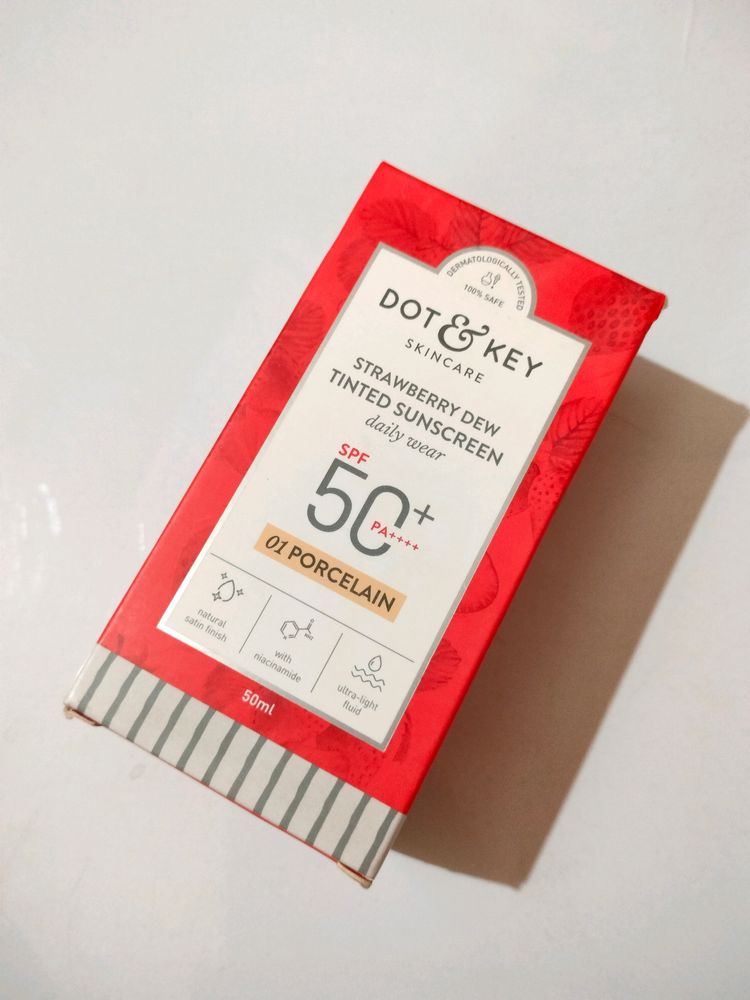 Dot And Key Tinted Sunscreen ( Porcelain Shade)