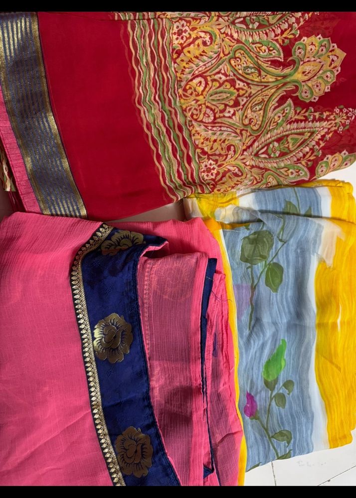 3 Saree Combo