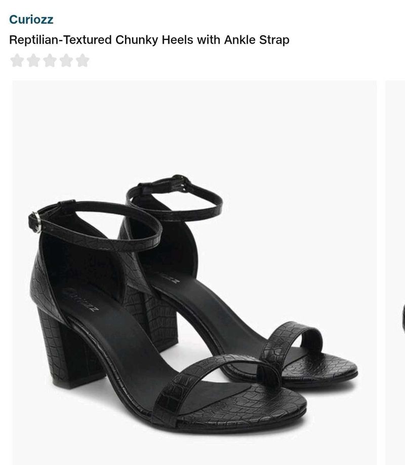 New Reptilian Textured Women heels