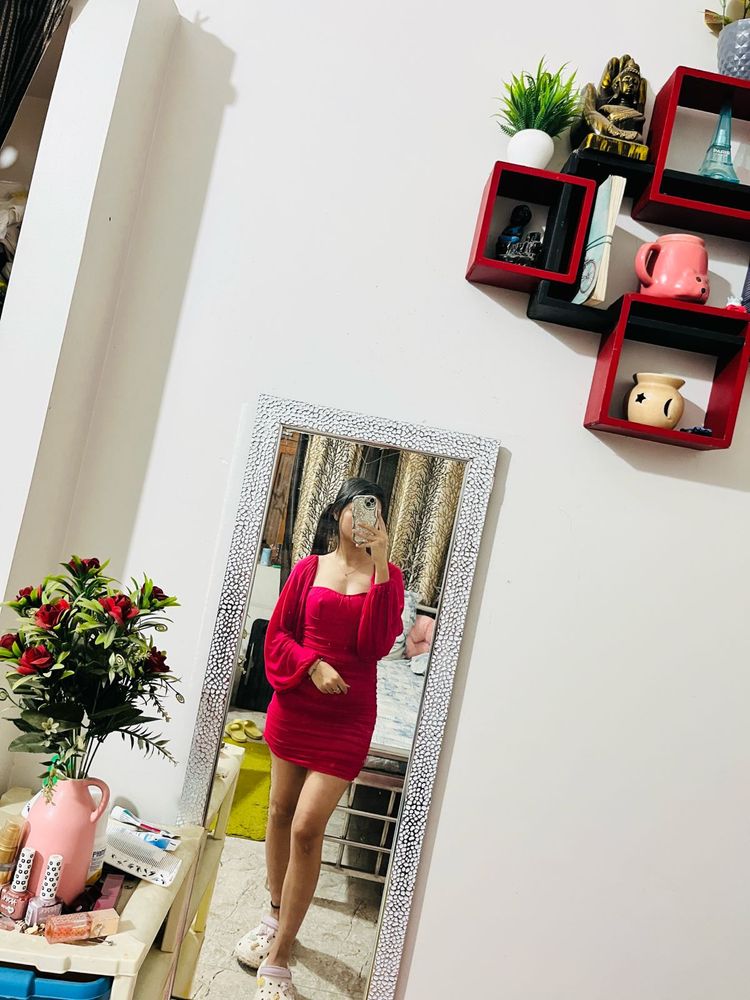 Hot Pink Mini Dress