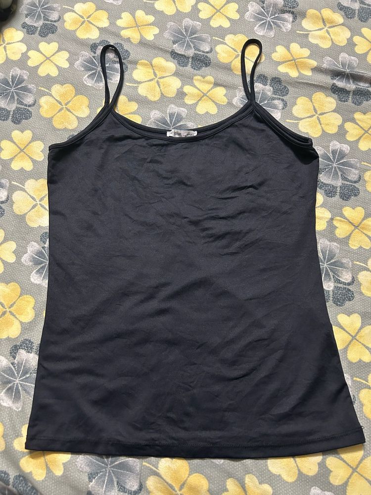 Stretchable Black Slip Zara