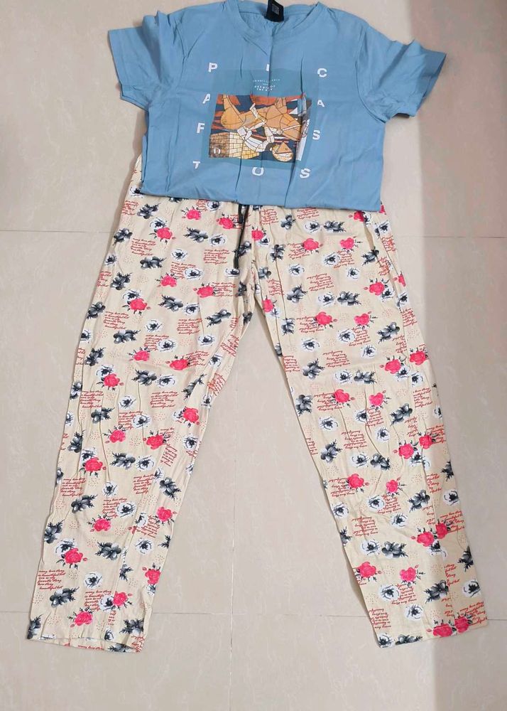 Tshirt And Bottom Set