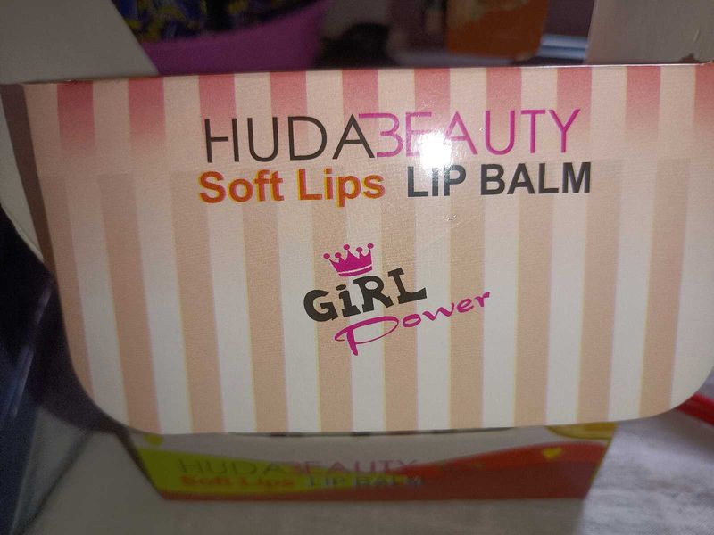 6-Huda Beauty Lip Balm