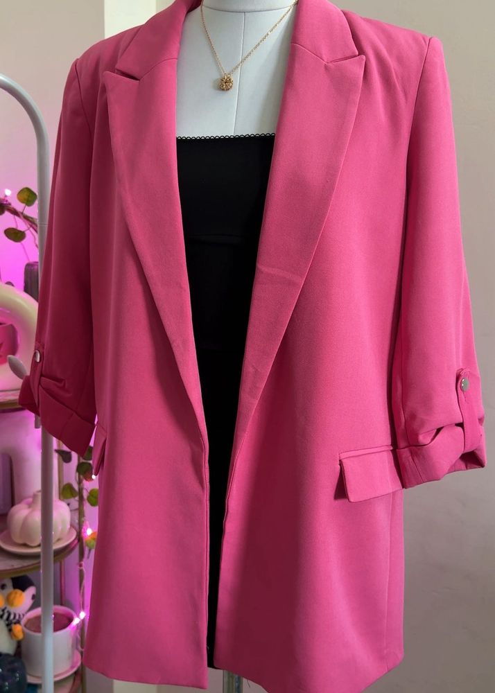 Pink Blazer - Perfect for a Pop of Color!