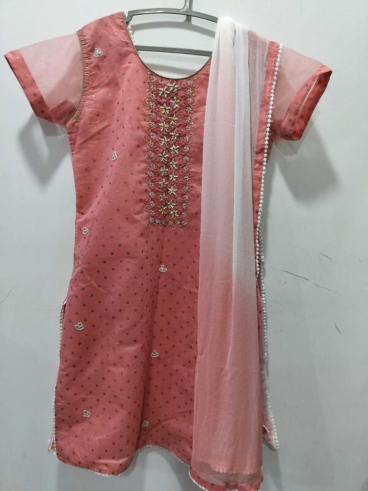 Women Kurta And Duppata Set(Xxl Size)