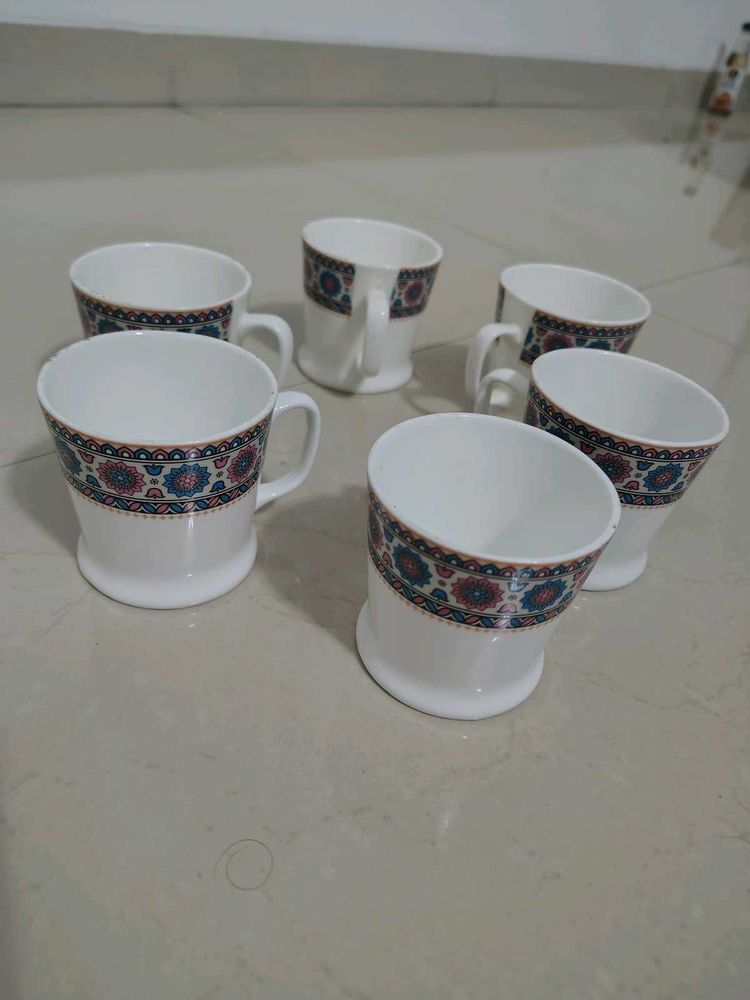 Set of 6 Tea Cups