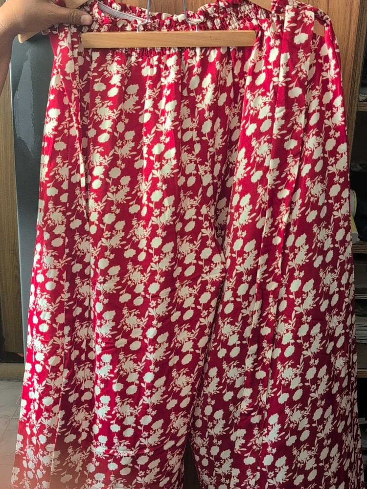 Floral Palazzo Pants