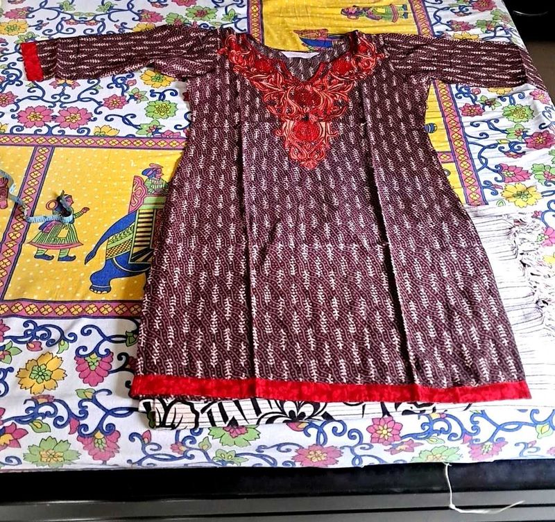 Embroidery Kurti