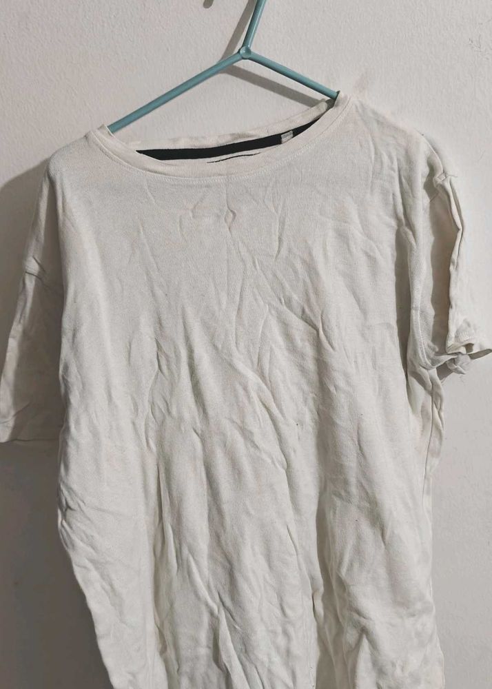 White Basic T-Shirt