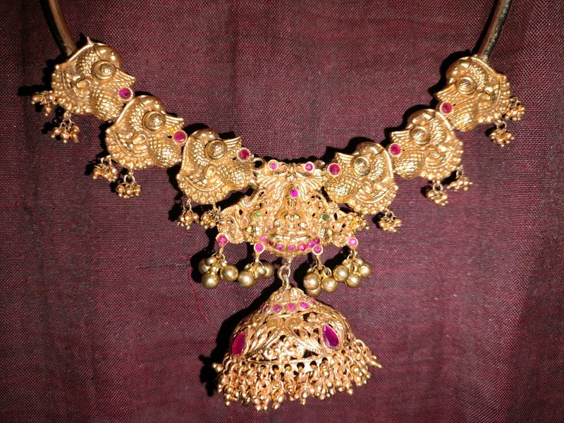Lakshmi Annam Temple Necklace