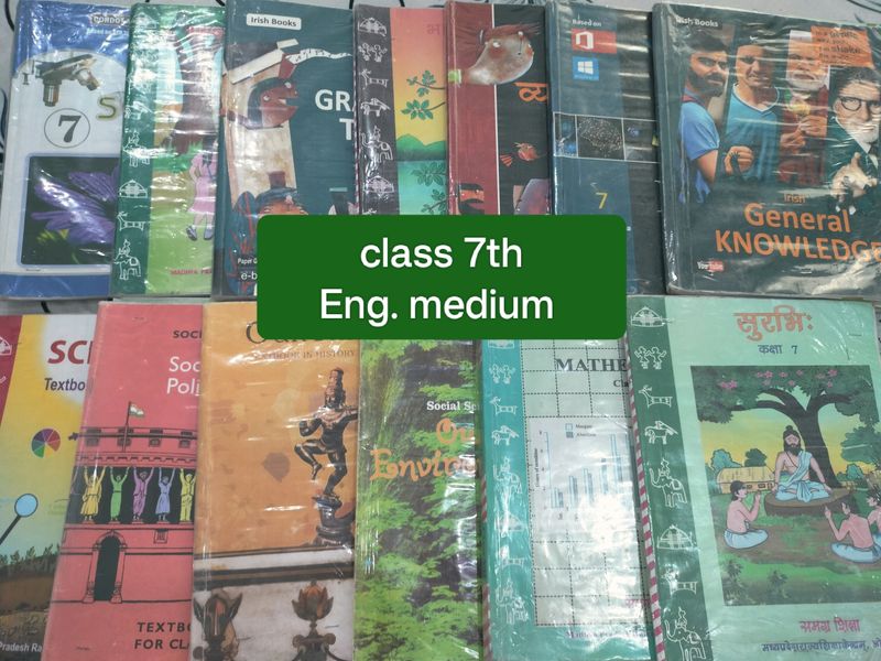 Class 7th MP Board English Medium Books