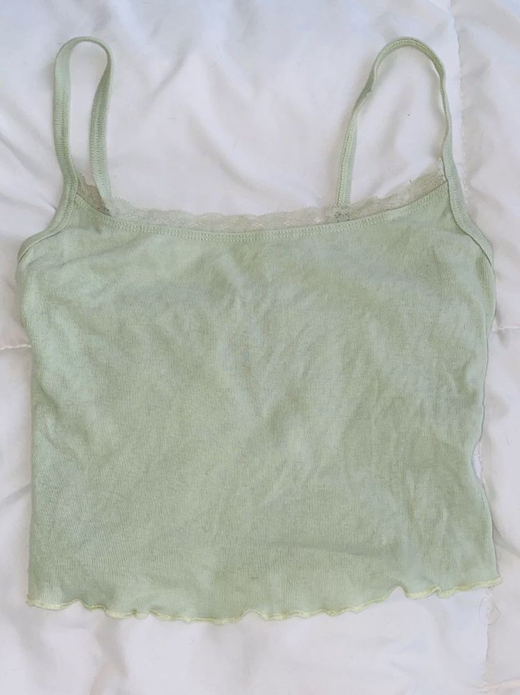 pacsun pastel green tank top