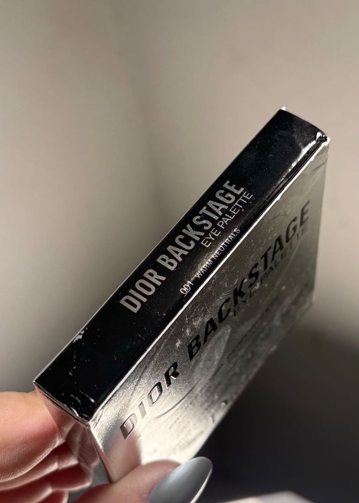 Dior Backstage Eyeshadow Pallete 001 Warm Neutral