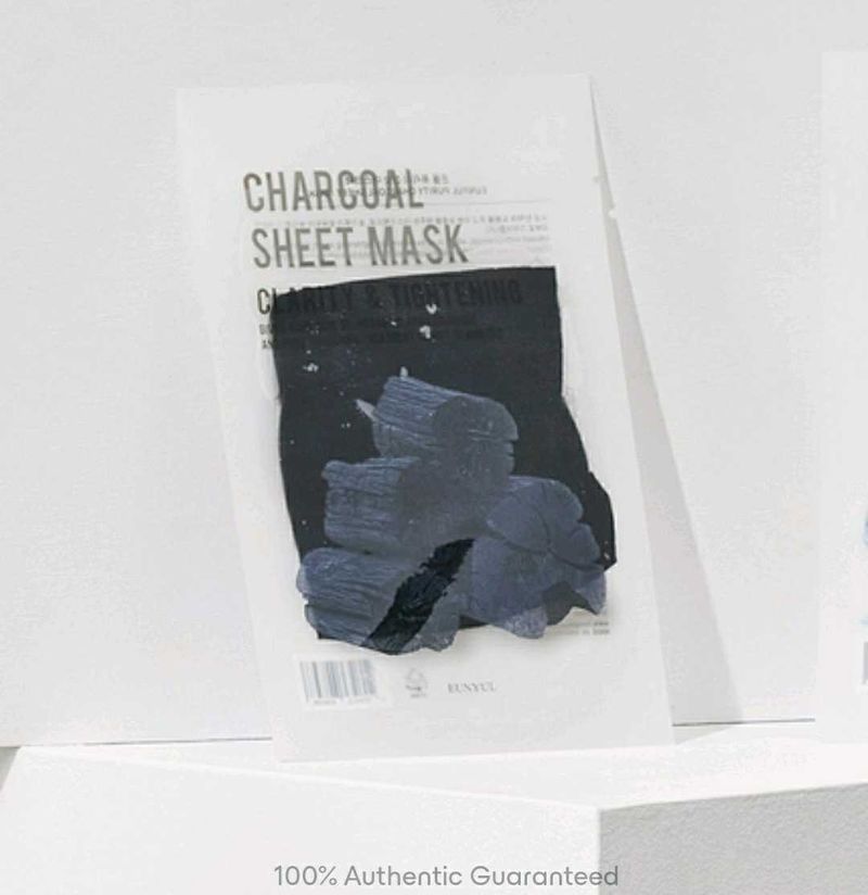 💣Purity Charcoal Sheet Mask