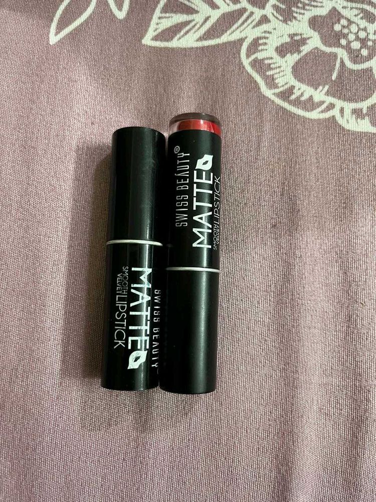 Swiss Beauty Matte Lipstick Duo