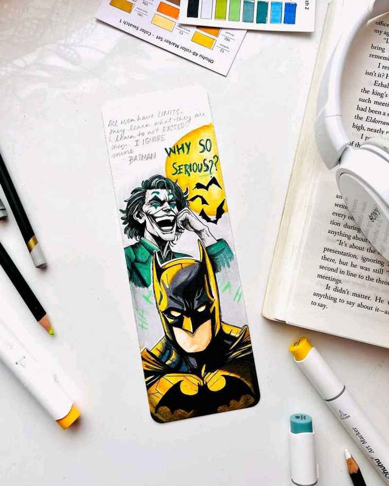 Batman Joker Bookmark