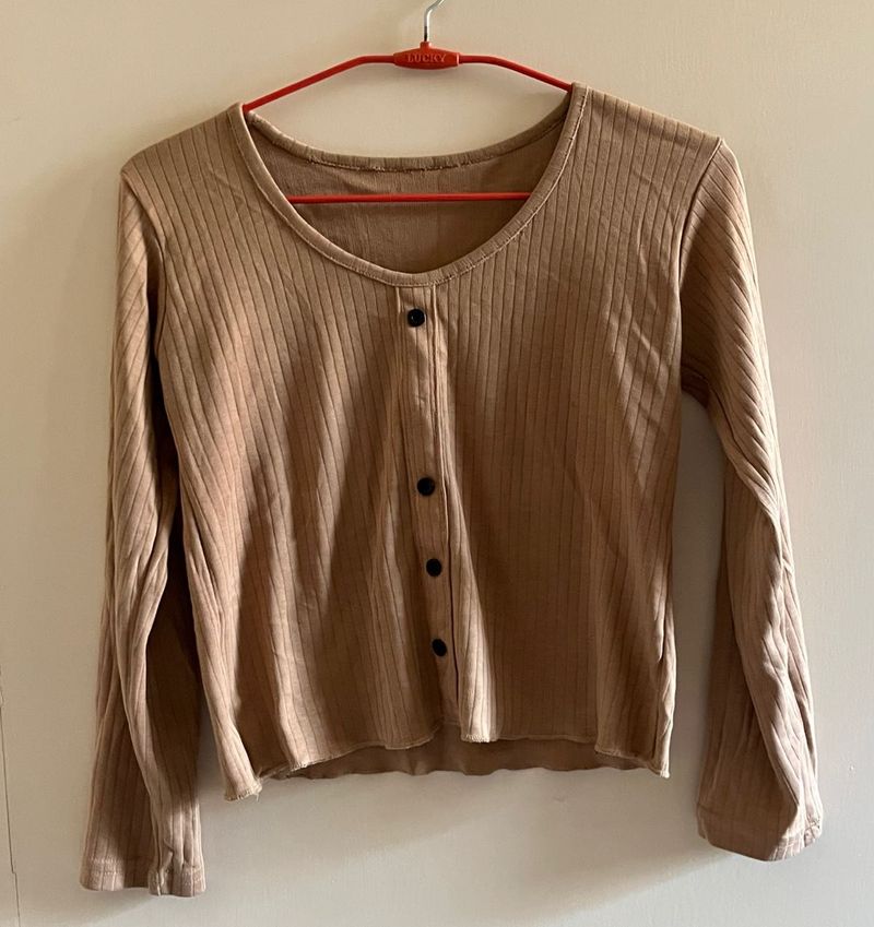 Crop Fittied Top