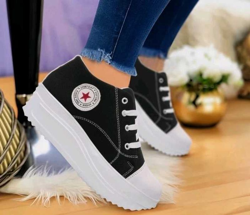 Platform Sneakers - Stylish &amp; Comfy