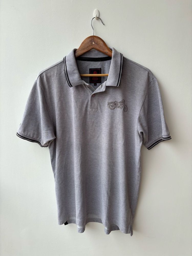 Gray Polo Shirt