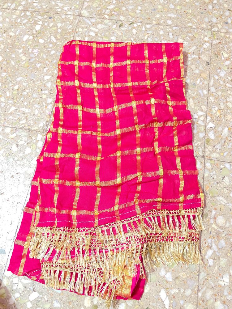 PINK DUPPATTA
