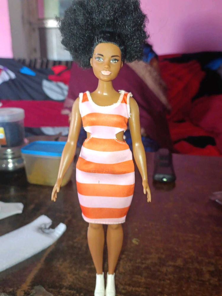 rare Barbie fashionista curvy