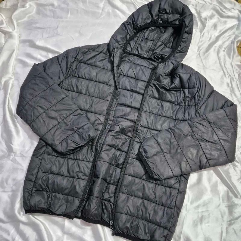 Puffer Jacket - Black