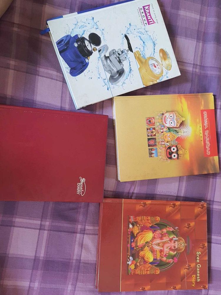 Assorted Diaries - Lot of 4