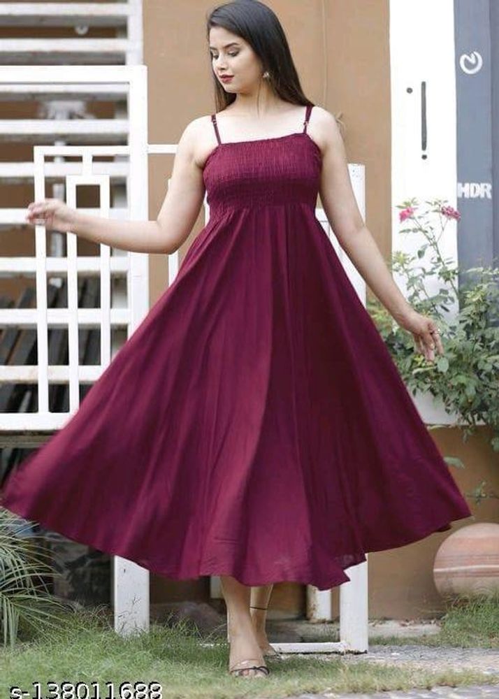 Maroon Sundress