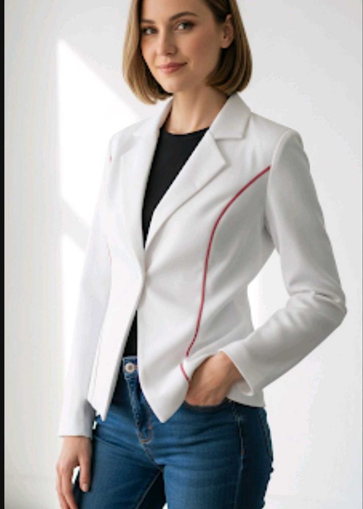 Chic White Blazer