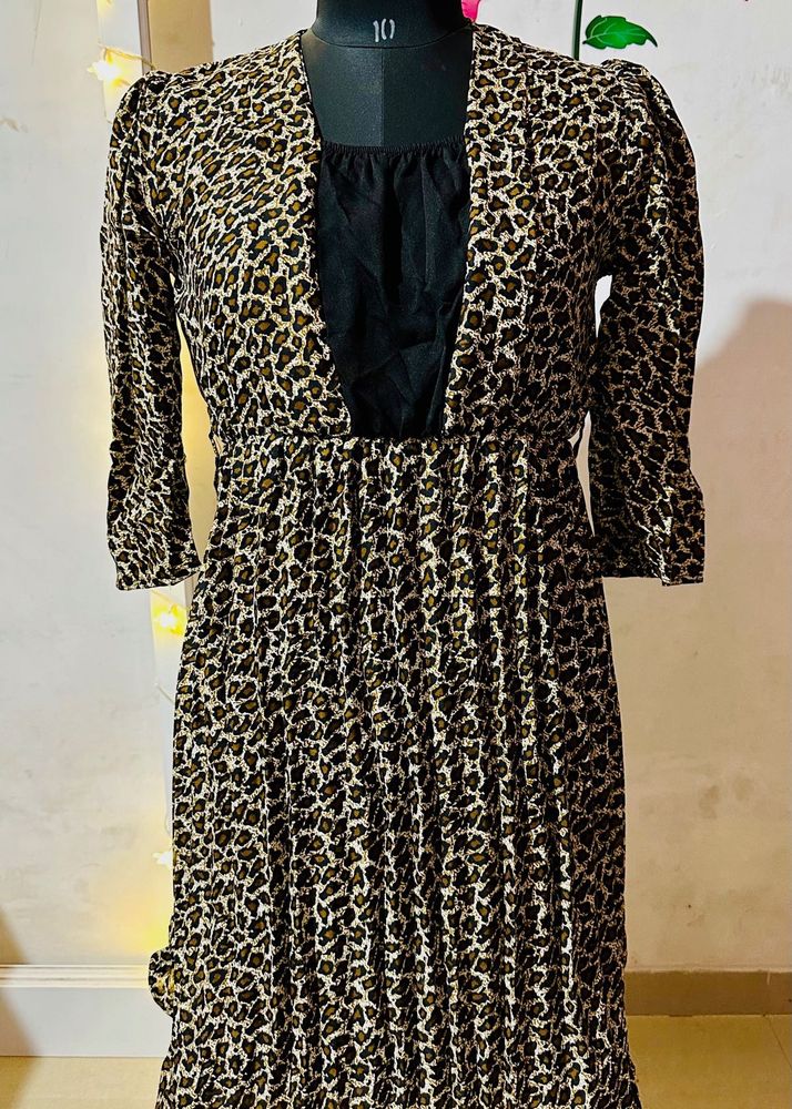 Leopard Print Dress