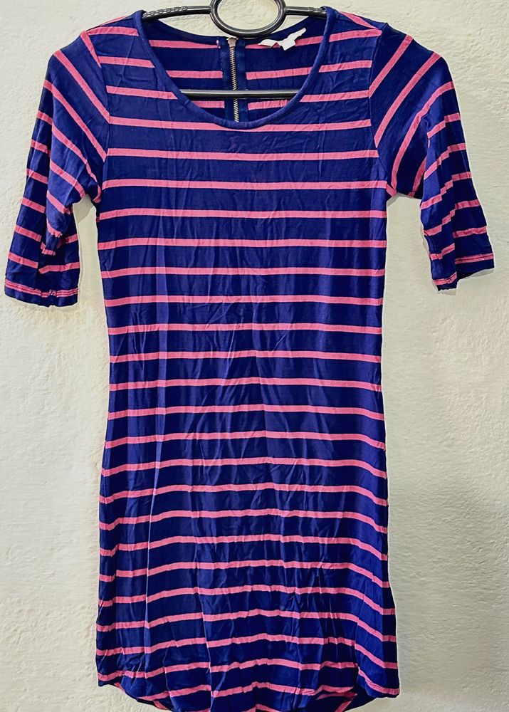Striped Bodycon Dress