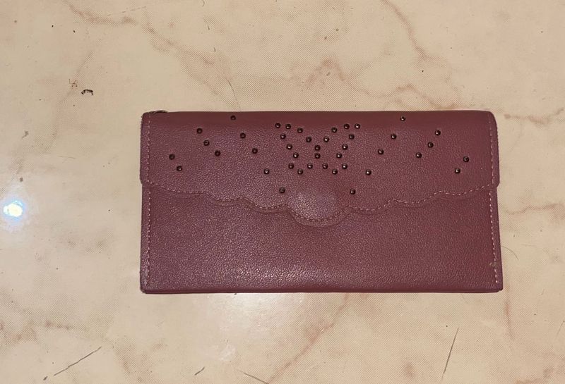 Magenta Colour Purse