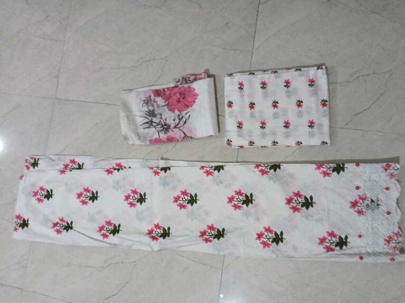 Floral Dress Material(Any One Of Your Choices)