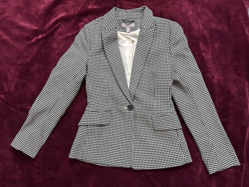 Houndstooth Blazer