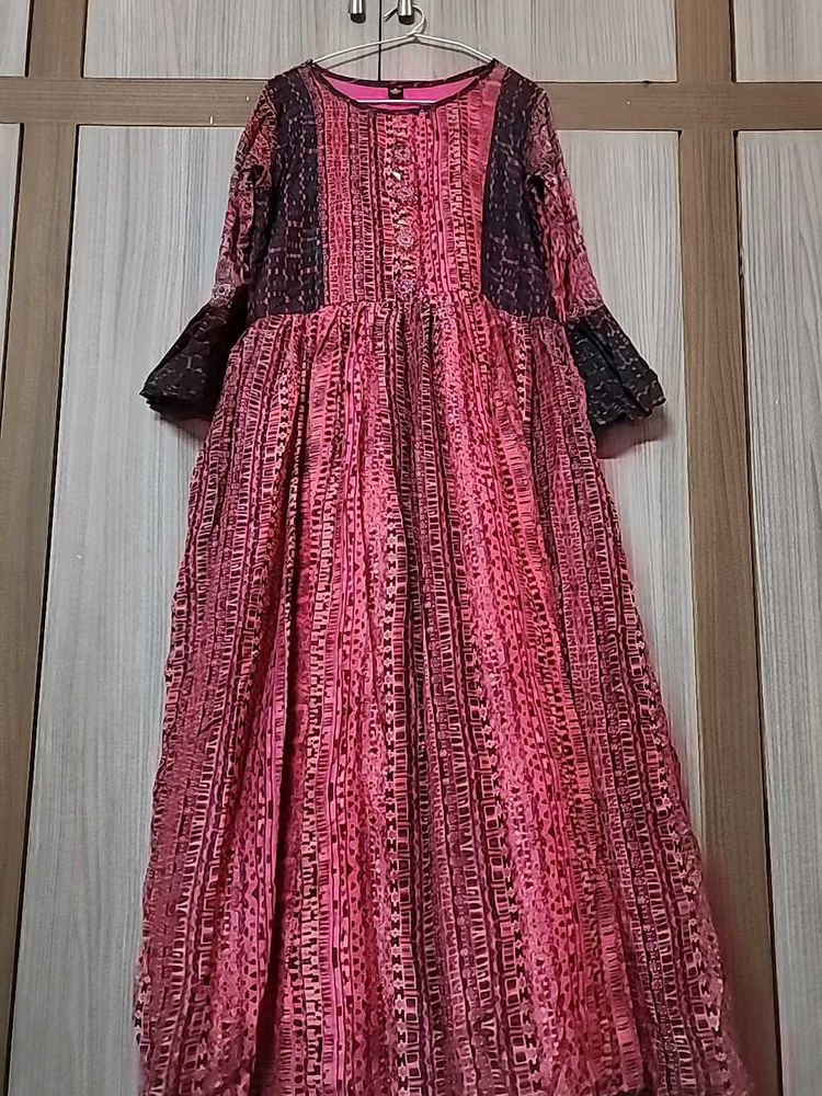 Anarkali Kurti With Beads