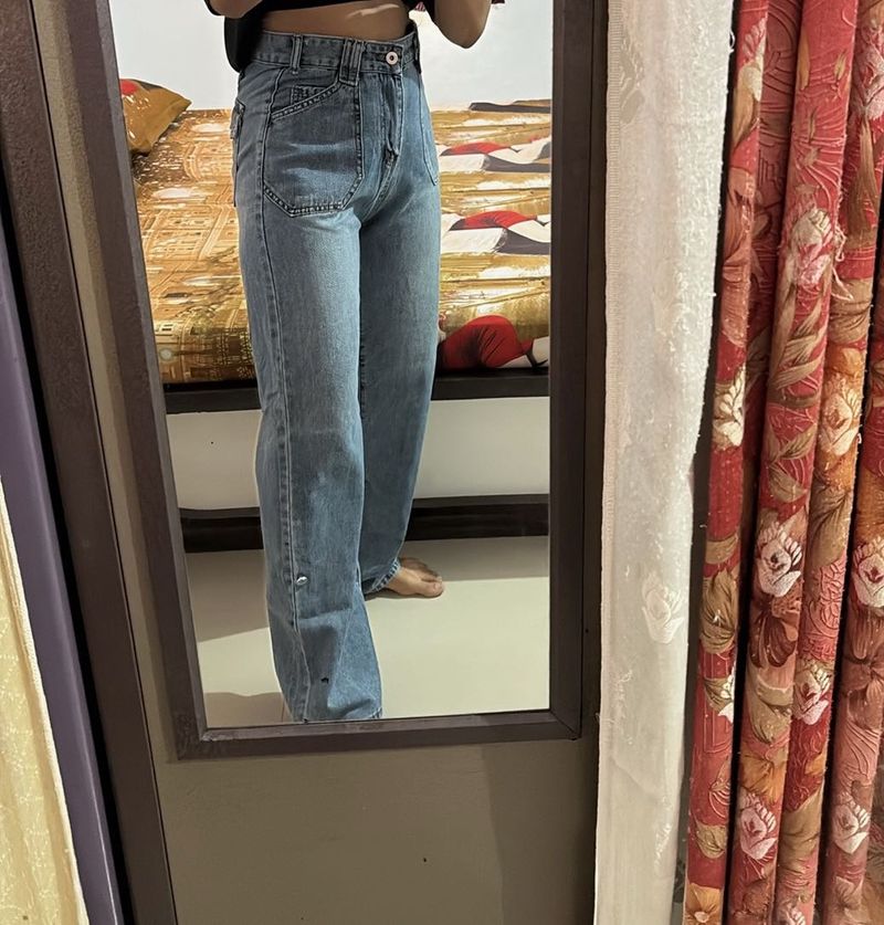 Vintage High-Waisted Jeans