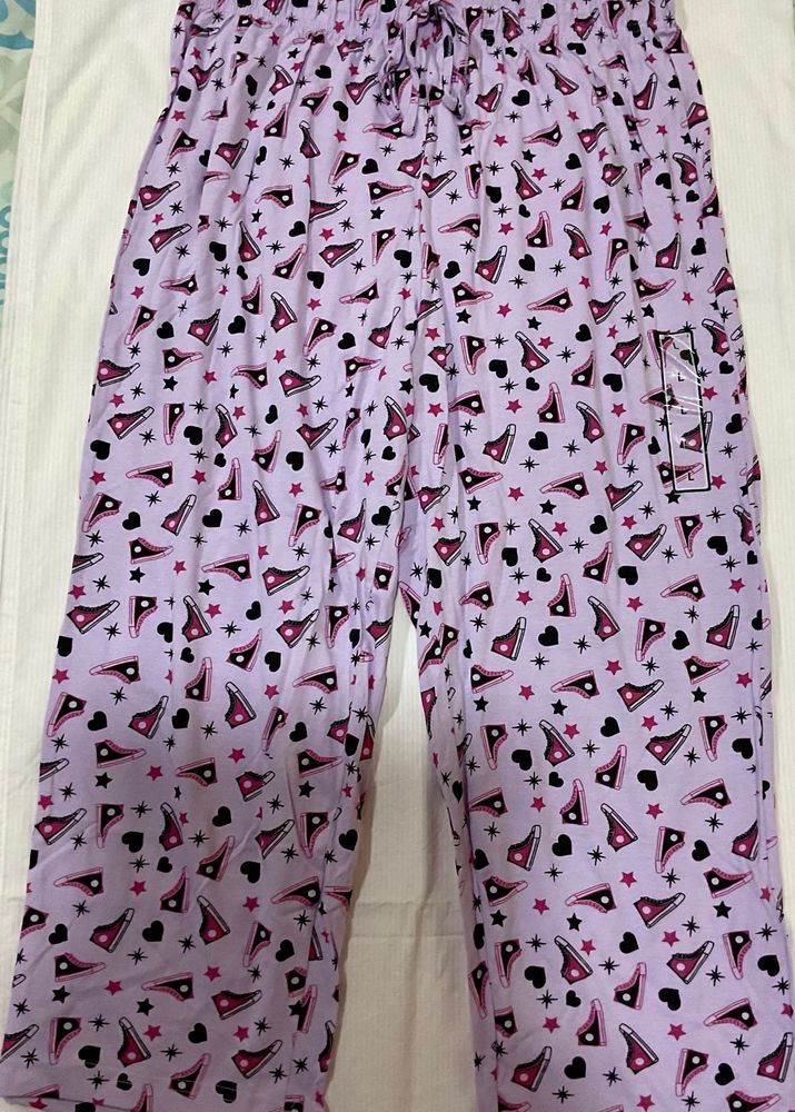 Shoe Print Night Pant