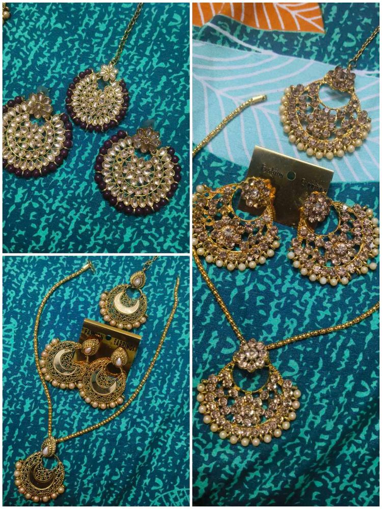 3 piece of combo Jewellery Set