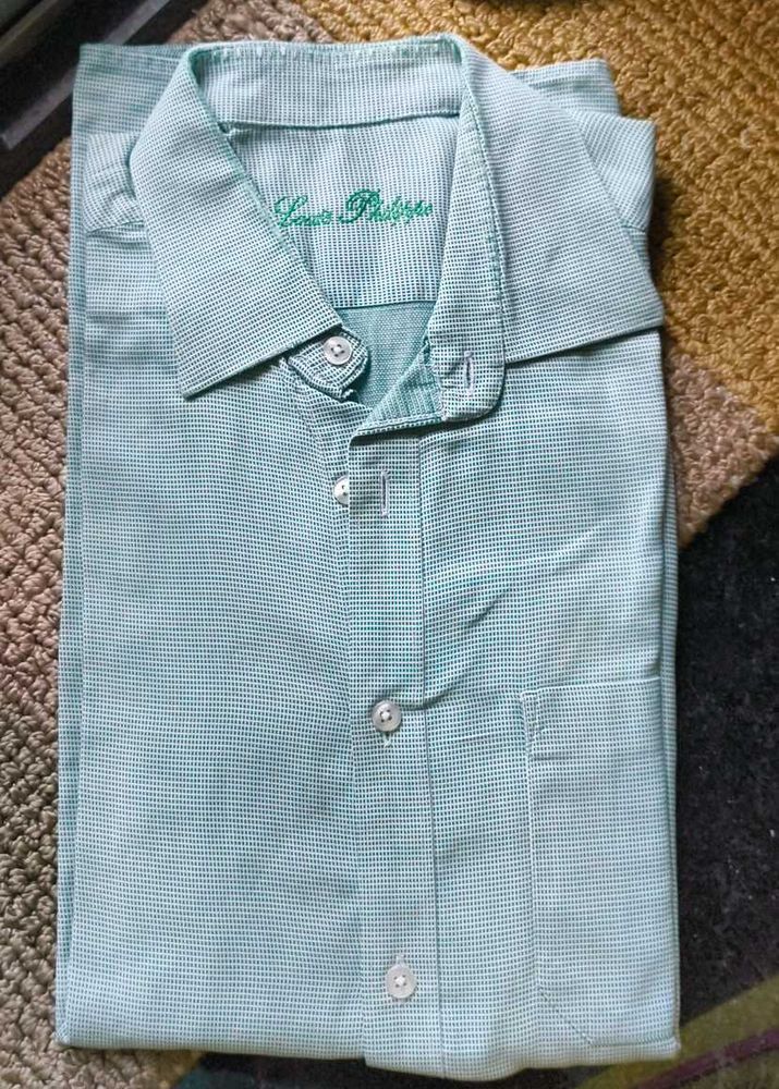 Light Green Louis Philippe Formal Shirt