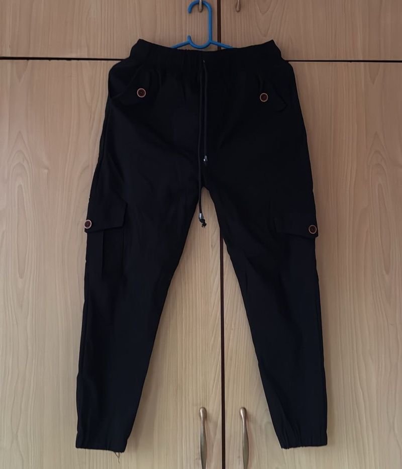 Black Cargo Pants